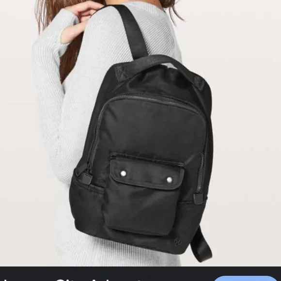lululemon athletica | Bags | Lululemon Black Backpack | Poshmark